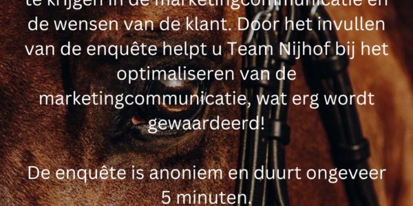 Marketing Team Nijhof